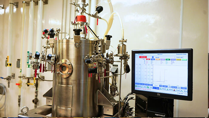 BioFlo 610 działający w Biological Process Development Facility
