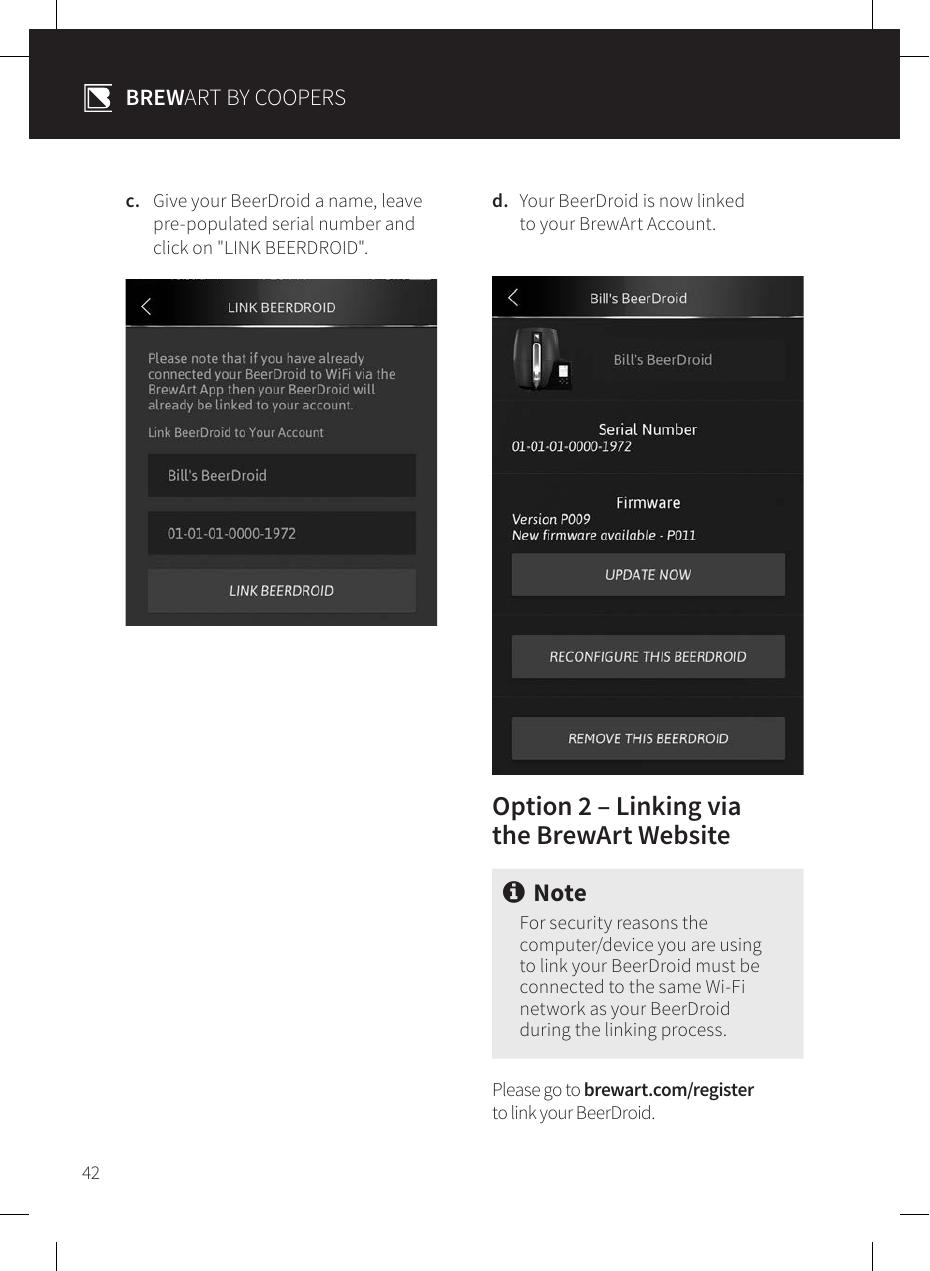 BrewArt App — firmware i witryna