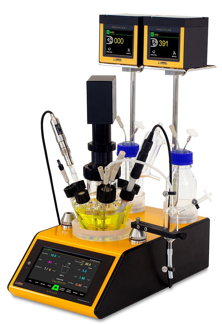 LAMBDA Instruments Minifor2Bio touch — oficjalna fotografia produktu lub konfiguracji.