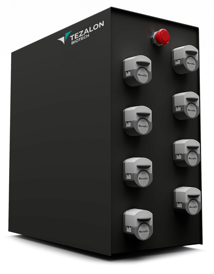Tezalon Dual Bioreactor Controller — oficjalna fotografia produktu lub konfiguracji.