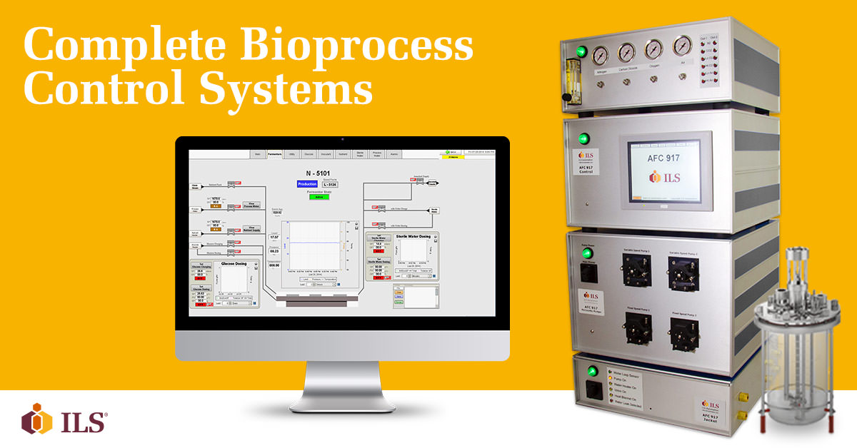 ILS Automation AFC Complete Bioprocess Control System — oficjalny materiał sprzętowy rodziny.