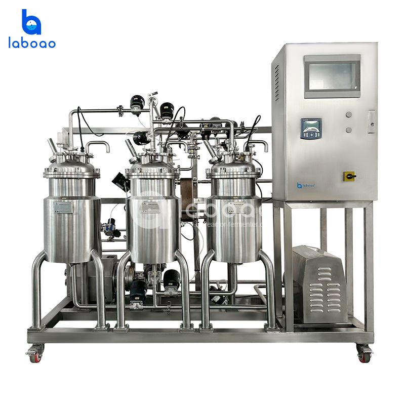 LABOAO XSJG Stainless Illumination Bioreactor — widok 3 z materiałów producenta (800×800).