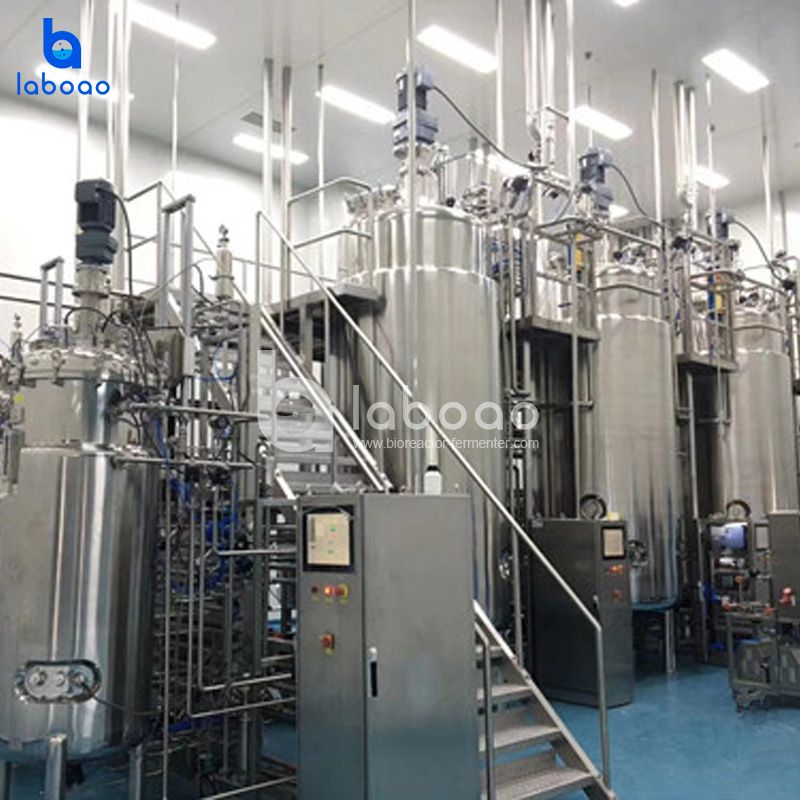 LABOAO XSJA-AUTO/XSJA-GMP Automatic Bioreactor — widok 3 z materiałów producenta (800×800).