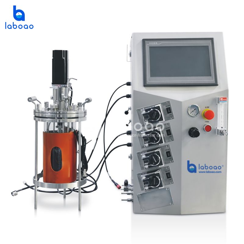 LABOAO XGJG/XGJGG All-glass Off-site Bioreactor — widok 1 z materiałów producenta (800×800).
