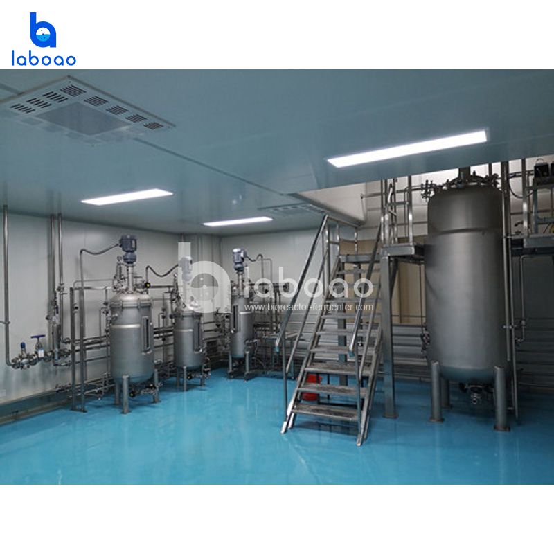 LABOAO SJA Industrial Pilot/Production Bioreactor — widok 2 z materiałów producenta (800×800).