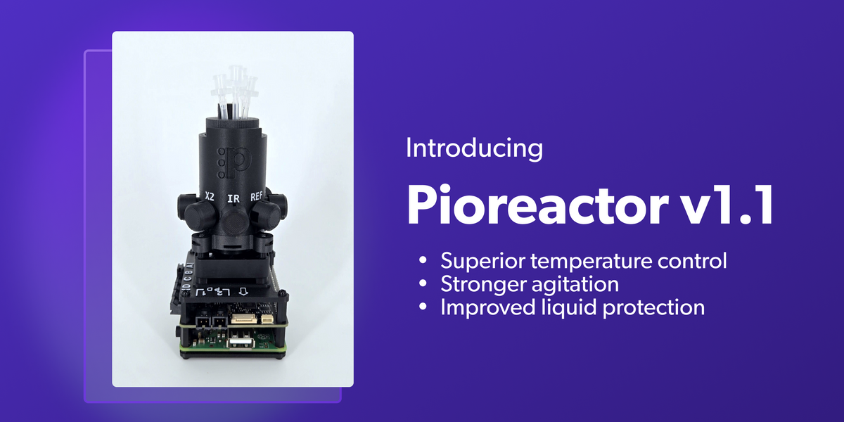 Porównawcza rewizja Pioreactor 20 mL v1.1