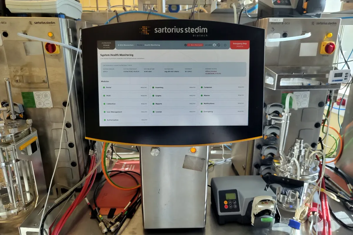Health Monitoring na retroficie Sartorius
