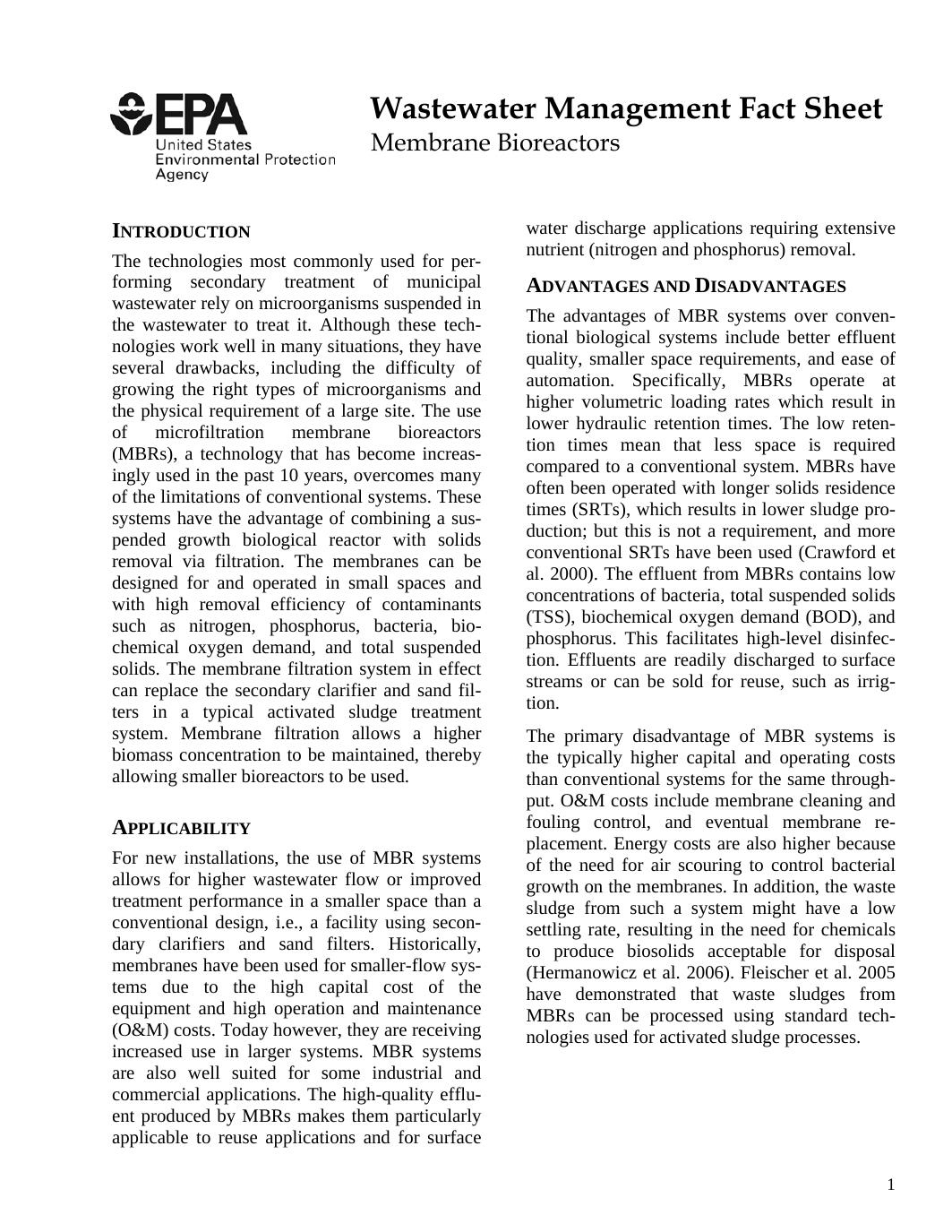 Rotametr — bioreaktor membranowy MBR 15 l z reaktorem, zanurzonym modułem kapilarnym i zewnętrznym obiegiem permeatu.
Rotametr — bioreaktor membranowy MBR 15 l z reaktorem, zanurzonym modułem kapilarnym i zewnętrznym obiegiem permeatu.
![Rotametr Bioreaktor membranowy MBR — plansza z niezależnego źródła procesowego; wyjaśnia metodę i nie przedstawia hardware exact Rotametr.